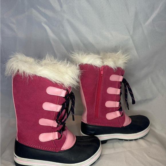 Ozard Trail Pink Boots for Girls size: 1 - Picture 3 of 6